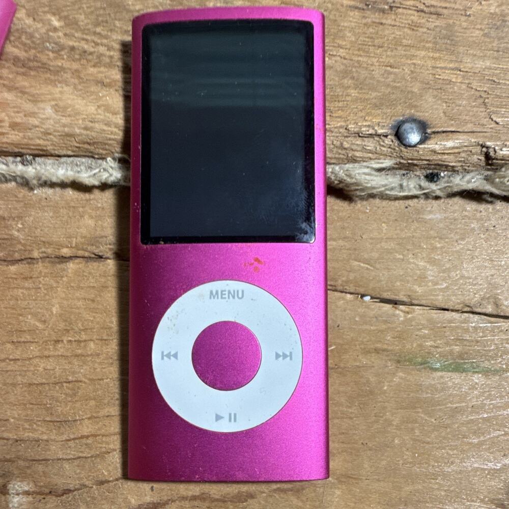 Apple iPod nano 4th Gen 8GB Pink Media Player Dock Connector A1285 - UNTESTED - Picture 2 of 4